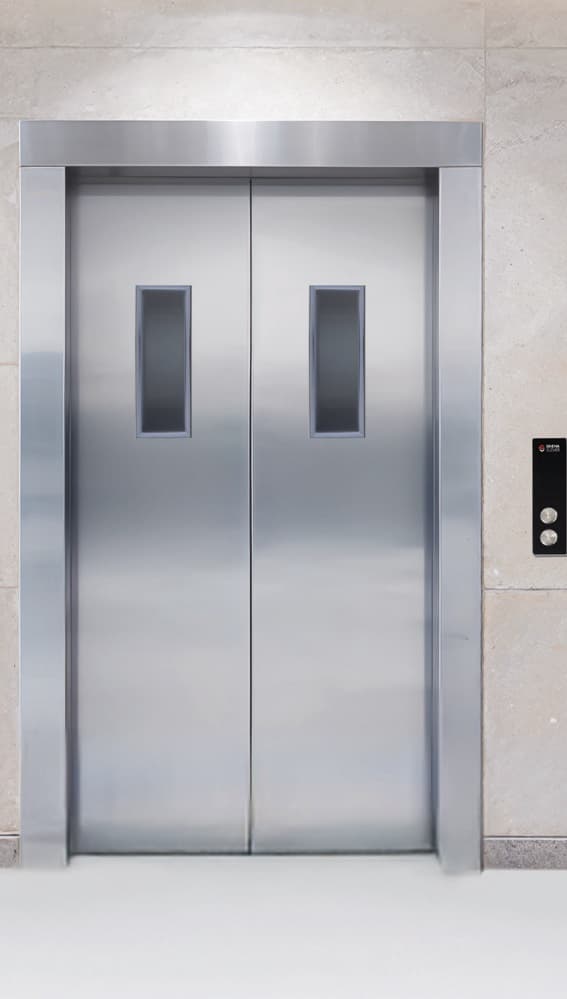 Small Vision Door, twin glazed viewing panels