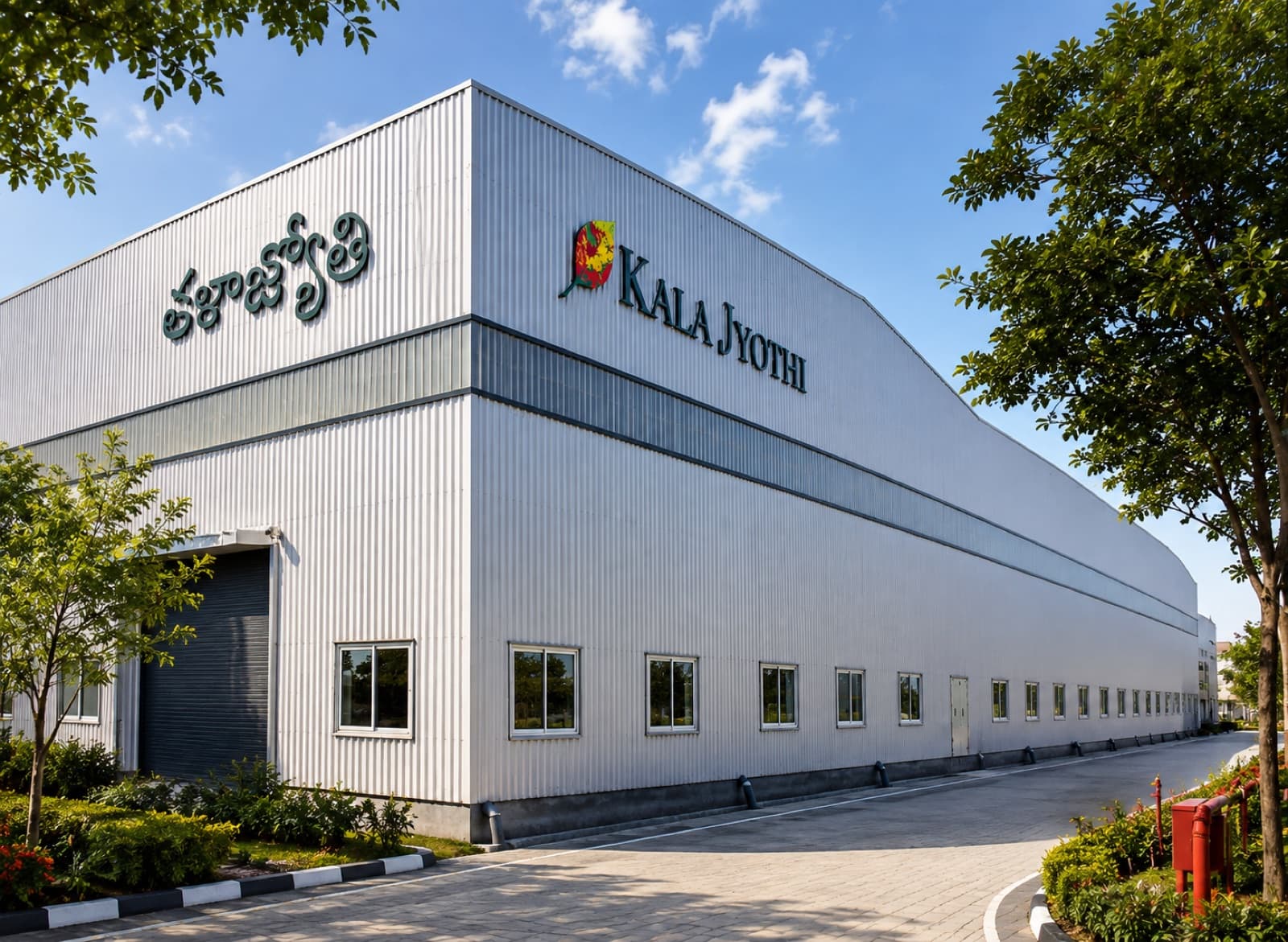 Kala Jyothi printing facility, Hyderabad: Sneha Elev8r industrial lift installation