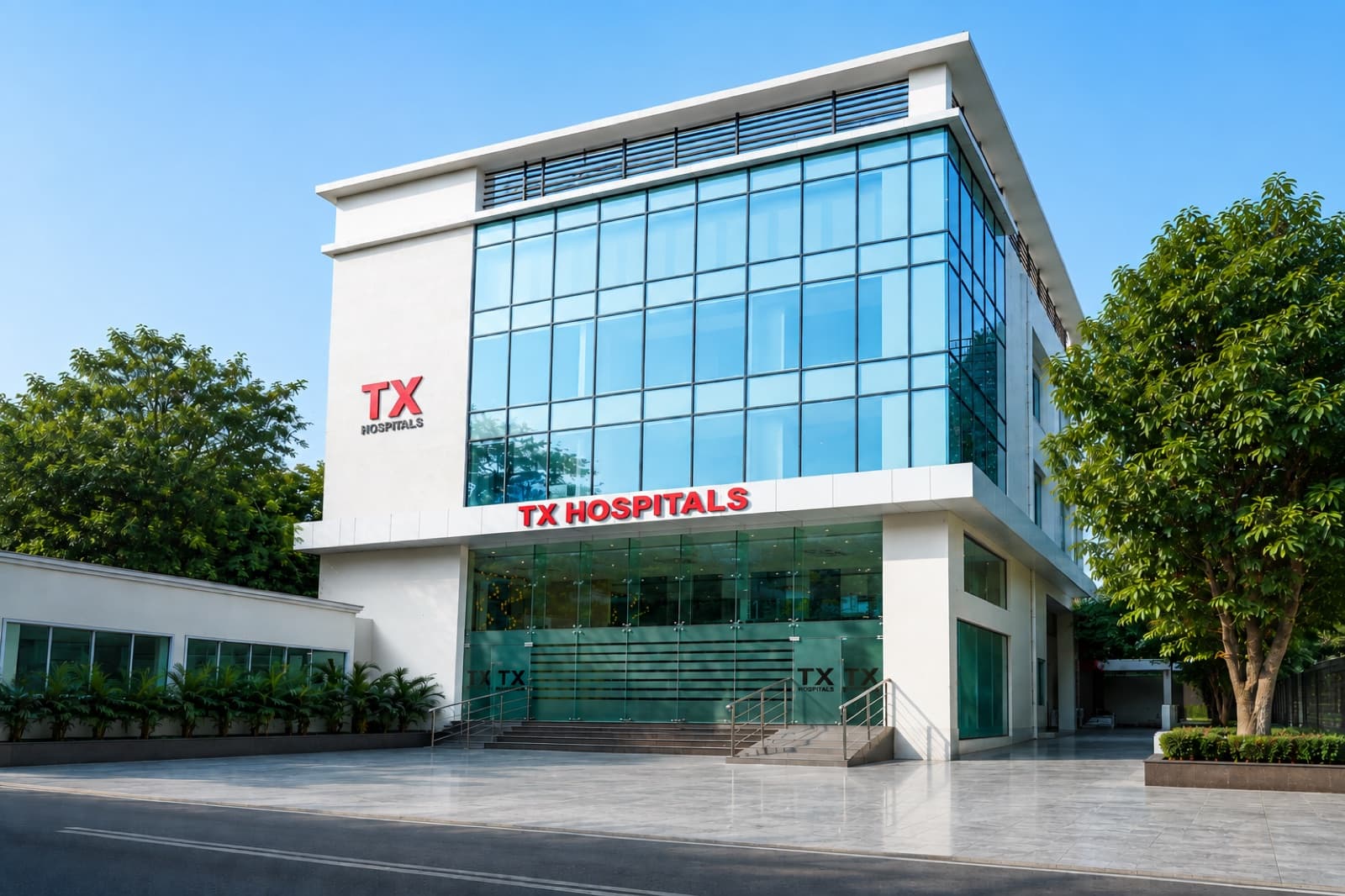 TX Hospitals building, Banjara Hills Hyderabad: Sneha Elev8r hospital lift installation